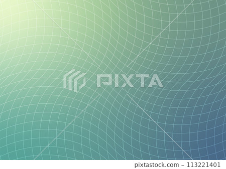 Square green line pattern wave geometric background Square green line pattern wave geometric background 113221401
