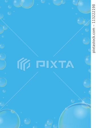 水下氣泡框03_垂直 水下氣泡框03_垂直 113222198