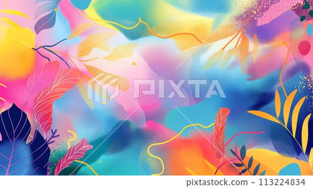 Abstract art background. Modern art. Abstract art background. Modern art. 113224834