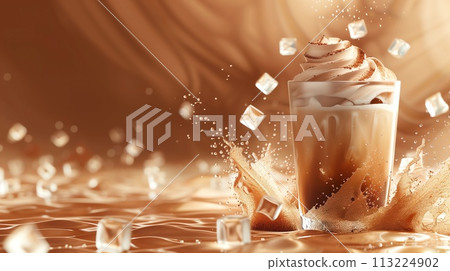 aromatic iced latte 113224902