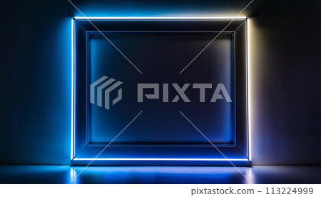 neon frame background 113224999
