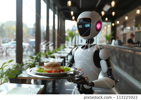 robot waiter 113225022