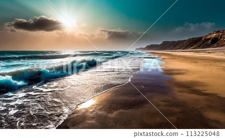 Fantastic seascape 113225048
