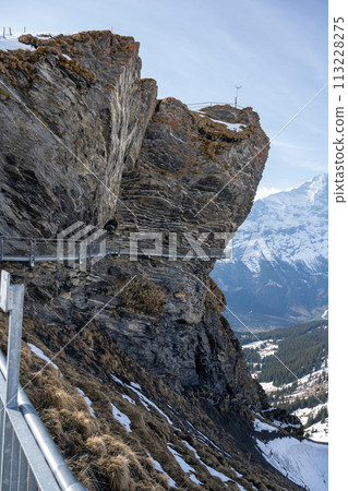 Grindelwald first, Switzerland First Cliff Walk Grindelwald first, Switzerland First Cliff Walk 113228275