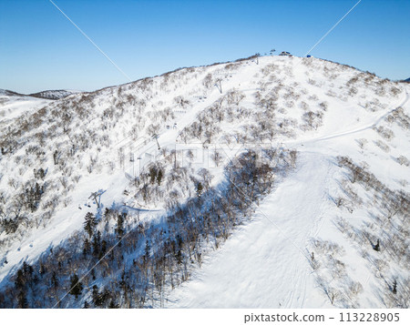 Yuzhno-Sakhalinsk, Match 03.2024 Ski resort Mountain Air Resort, Yuzhno-Sakhalinsk, Russia. Yuzhno-Sakhalinsk, Match 03.2024 Ski resort Mountain Air Resort, Yuzhno-Sakhalinsk, Russia. 113228905