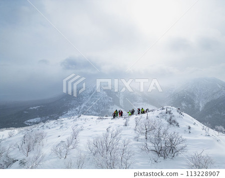 Yuzhno-Sakhalinsk, Match 03.2024 Ski resort Mountain Air Resort, Yuzhno-Sakhalinsk, Russia. 113228907