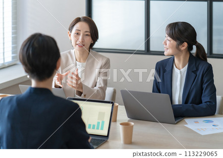 a working woman                          113229065