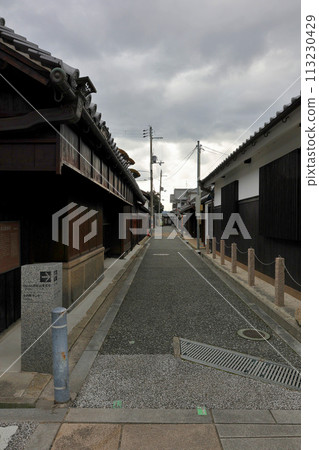 Tondabayashi City Jinaimachi Old House Streetscape Tondabayashi City Jinaimachi Old House Streetscape 113230429