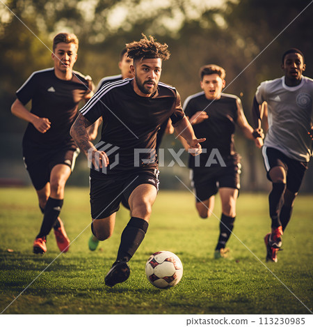 Professional soccer team AI generated images 113230985