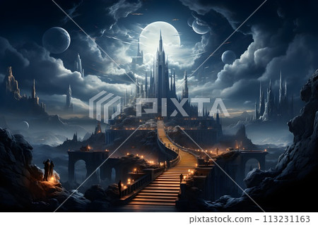 Stairway to Heaven 3 AI generated image 113231163