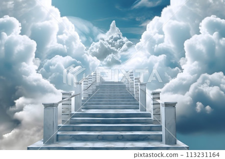 Stairway to Heaven 4 AI-generated images 113231164