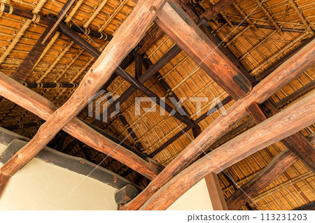 Attic of an old private house Attic of an old private house 113231203