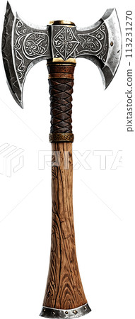 Medieval axe 113231270