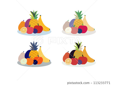 什錦水果的插圖 113233771