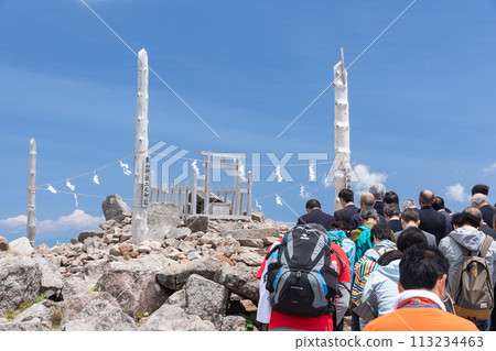 Nagano_Kurumayama Plateau and Kurumayama Shrine Mountain Opening Ceremony 113234463