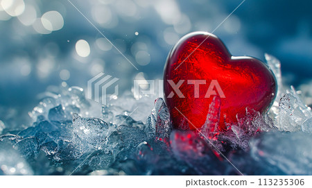 冷凍紅心標記 113235306