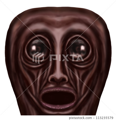 creepy monster creepy monster 113235579