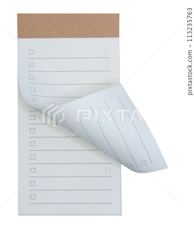 Rolled paper notebooks for office work isolated on white background Rolled paper notebooks for office work isolated on white background 113235763