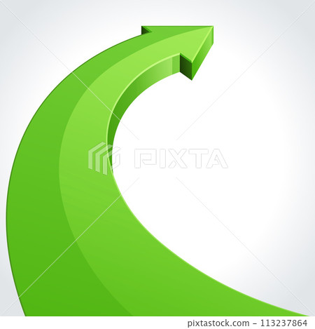 Green Arrow Pointing Right Green Arrow Pointing Right 113237864