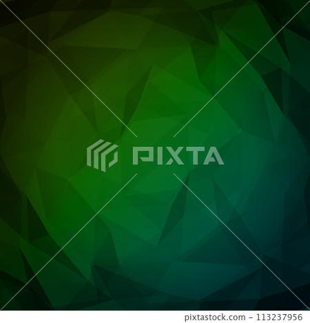 Green Polygonal Mosaic Background Green Polygonal Mosaic Background 113237956