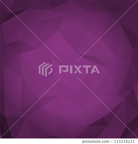Purple Polygonal Mosaic Background 113238222