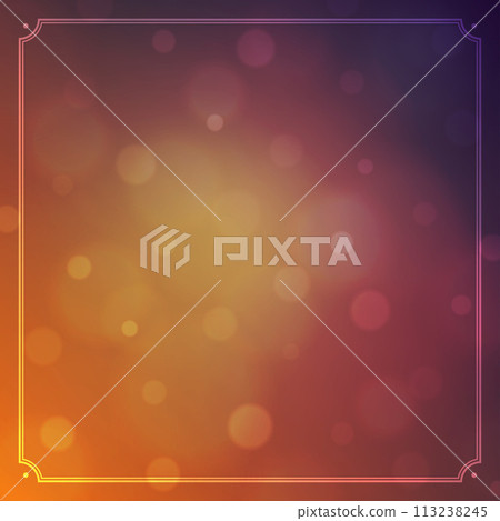 Blurry Bright Sun in Sky 113238245