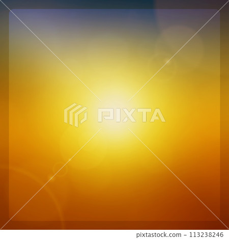 Blurry Bright Sun in Sky Blurry Bright Sun in Sky 113238246