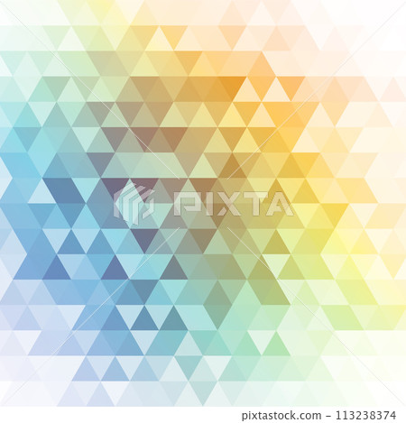 Geometric Gradient Mosaic Background 113238374