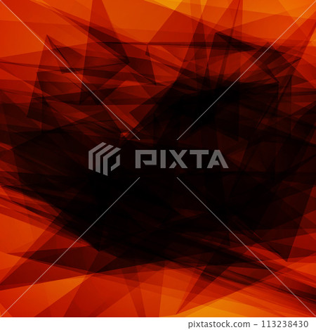 Red and Black Abstract Background With Triangles Red and Black Abstract Background With Triangles 113238430