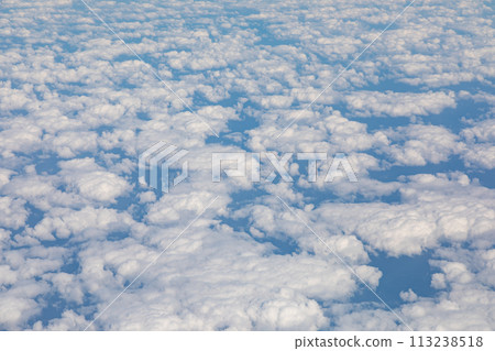 Image of clouds seen from above 113238518