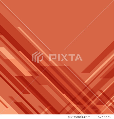 Geometric Red Lines on Abstract Background 113238660