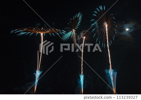 Kawarago Coast Fireworks Wide S 113239327