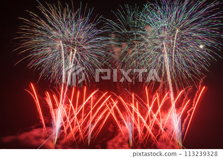 Kawarago Coast Fireworks Wide S 113239328