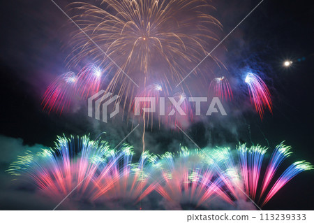 河原湖海岸煙火Wide S 河原湖海岸煙火Wide S 113239333