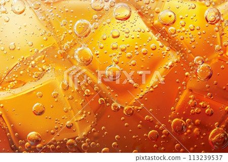 Carbonated drink containing ice 113239537