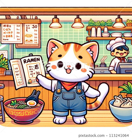 歡迎來到小貓拉麵店 113241064