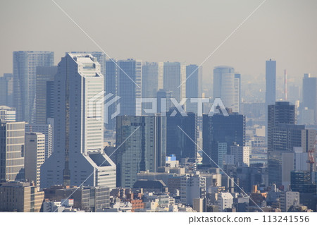 2017年東京風景,NEC火箭大廈和高層公寓大樓 2017年東京風景,NEC火箭大廈和高層公寓大樓 113241556