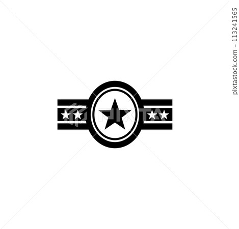 Belt Boxing Sport Championship. Winner Fight Award Flat Vector Icon 113241565