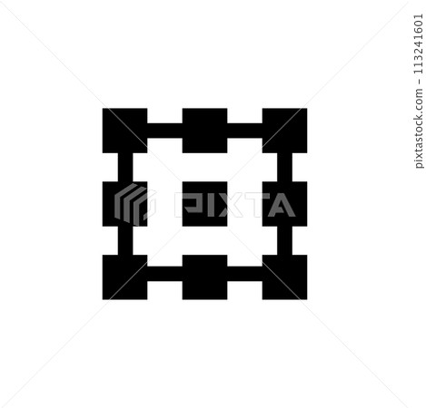 Organisation Structure Flat Vector Icon Organisation Structure Flat Vector Icon 113241601