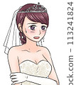 bride crying at wedding 113241824