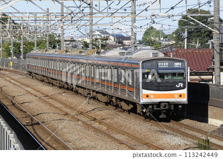 武藏野線行駛的205系列童話車 113242449