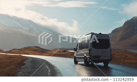 Modern Camper Van Modern Camper Van 113242959
