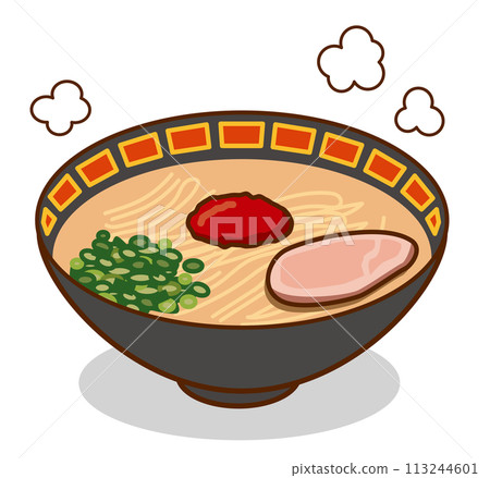 A famous chain restaurant's high-quality tonkotsu ramen A famous chain restaurant's high-quality tonkotsu ramen 113244601