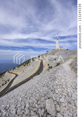 Mont Ventoux (1912 m), department of Vaucluse, Provence, France 113245339