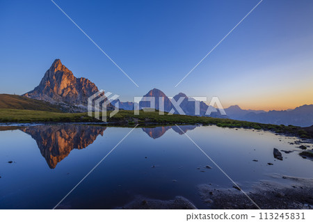 Giau Pass (Passo Giau), Dolomites Alps, South Tyrol, Italy Giau Pass (Passo Giau), Dolomites Alps, South Tyrol, Italy 113245831