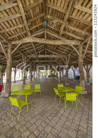 Halle de Gontaud-de-Nogaret built 1580, Gontaud-de-Nogaret, New Aquitaine, France 113245924