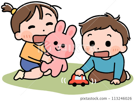 孩子玩玩具 113246026