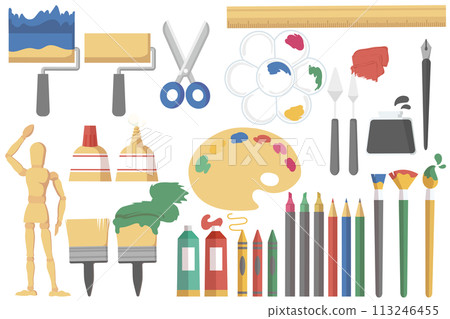 繪畫材料集 113246455