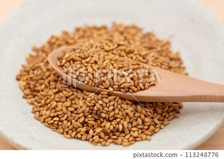 Golden sesame (roasted golden sesame) 113248776