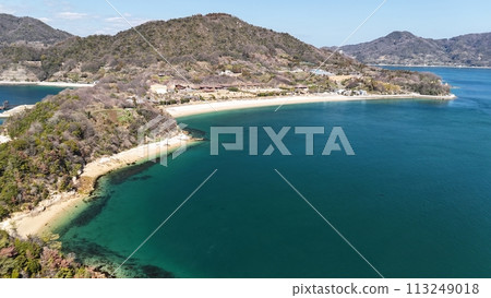 吳市鐮裡 [縣立海水浴場] 無人機航拍_No10 113249018